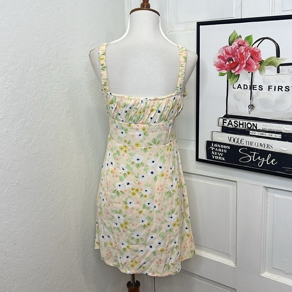 With Jéan Grazia Floral Mini Dress Size S - Picture 4 of 9